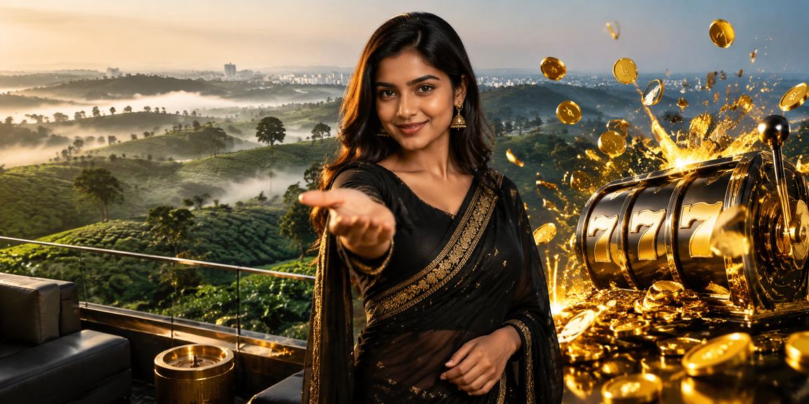 সিলেটের চা বাগানের পটভূমিতে স্লট গেমের আনন্দ